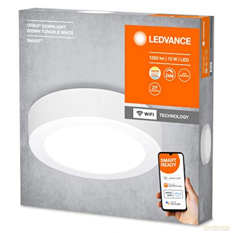 Ledvance - Smart+ Downlight Surface - Turnable White 20cm - WiFi