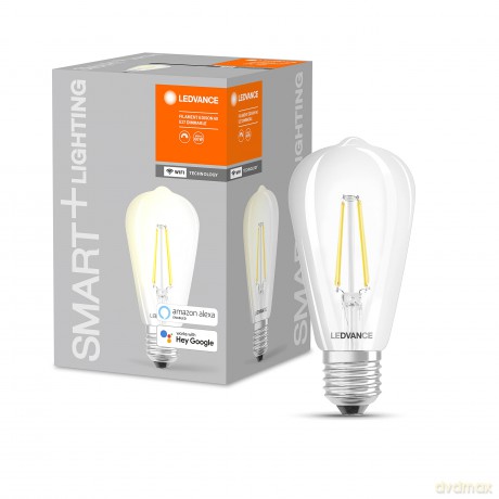 Ledvance - SMART+ Edison 60W/827 Clear Filament E27 WiFi - S