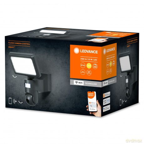 Ledvance - SMART+ Floodlight med kamera 2000lm 23W/3000K IP44 WiFi