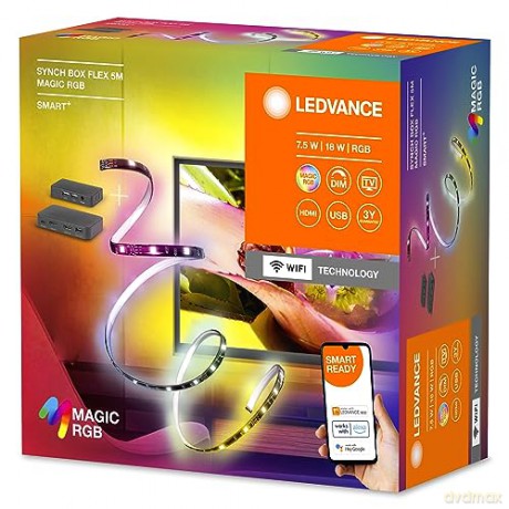 Ledvance - SMART+ HDMI Sync Box + SMART Flex Magic WiFi