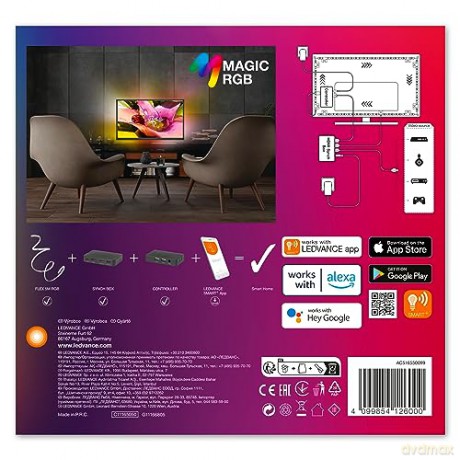 Ledvance - SMART+ HDMI Sync Box + SMART Flex Magic WiFi