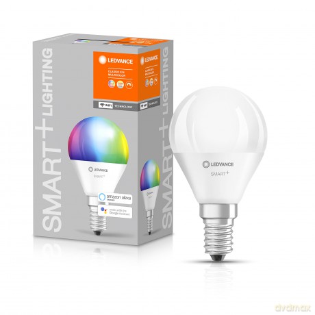 Ledvance - Smart+ mini-ball 40W/RGBW frosted E14 - WiFi