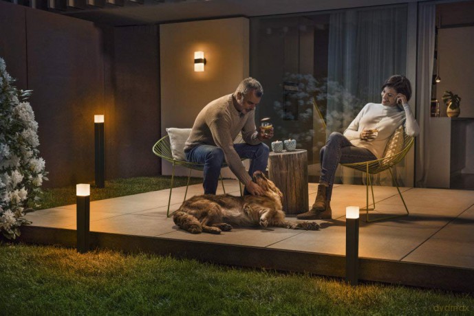 Ledvance - Smart+ Outdoor Cube RGBW Wall Light - WiFi