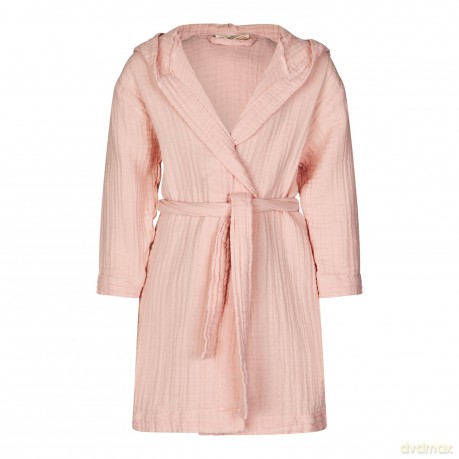 Lille Kanin - Bathrobe 3-4 year Muslin Rose Smoke