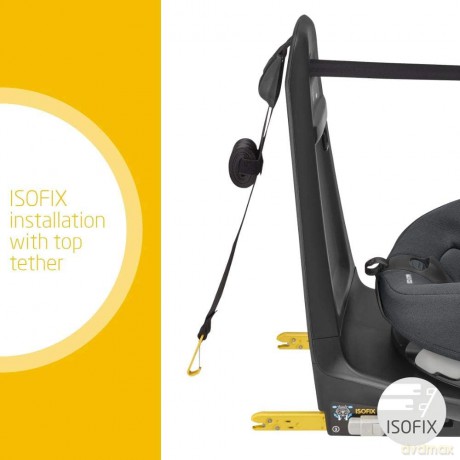Maxi-Cosi - AxissFix Car seat (61-105 cm) - Authentic Graphite