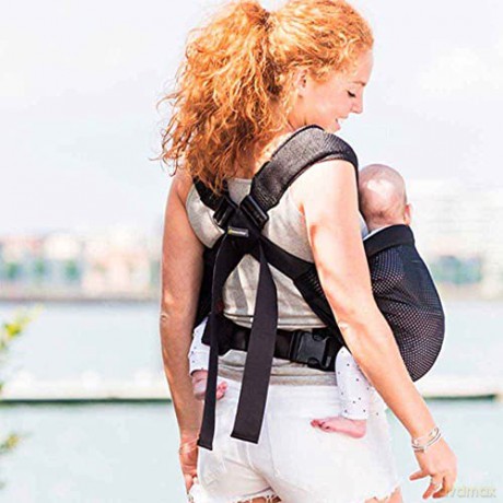 MiniMonkey - Baby Twin Carrier Black (MM8718144960310)