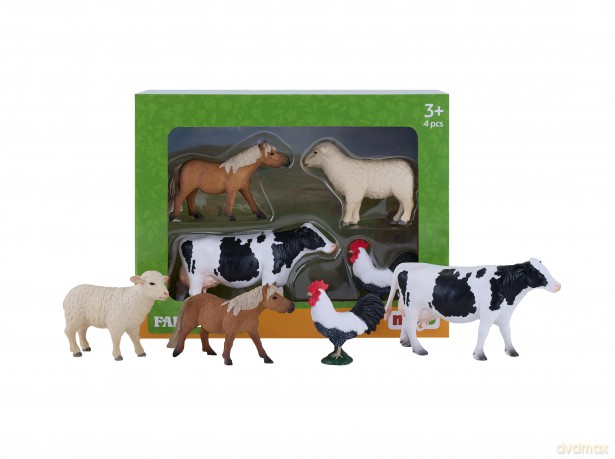 Mojo - Animal Starter Set 1 - Farm Life, 4 pcs (MJ-380037) [FIGURKA]