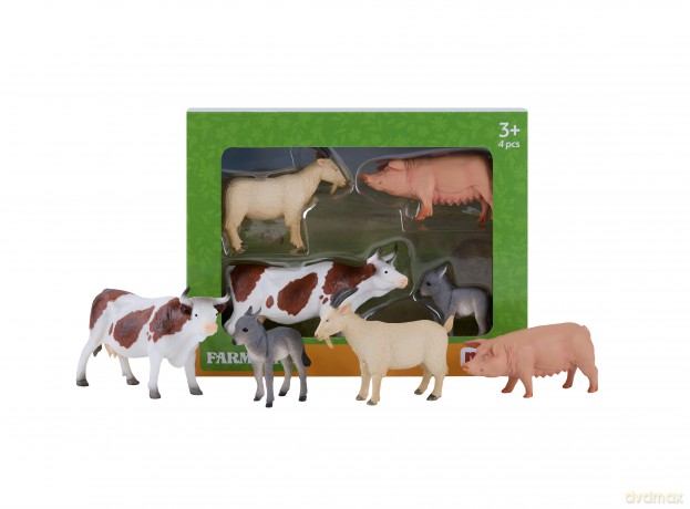 Mojo - Animal Starter Set 2 - Farm Life, 4 pcs (MJ-380038) [FIGURKA]