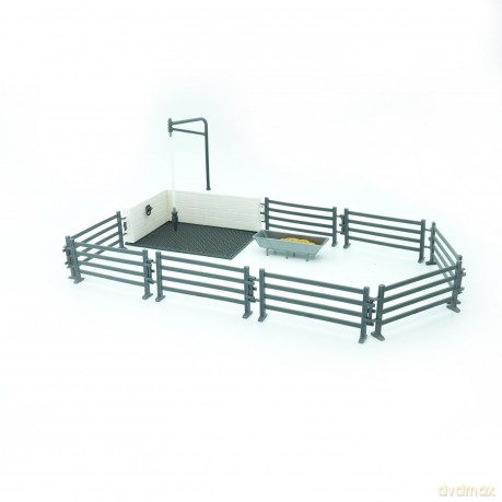 Mojo - Horse bath set - Farm life, 10 pieces (MJ-380061) [FIGURKA]