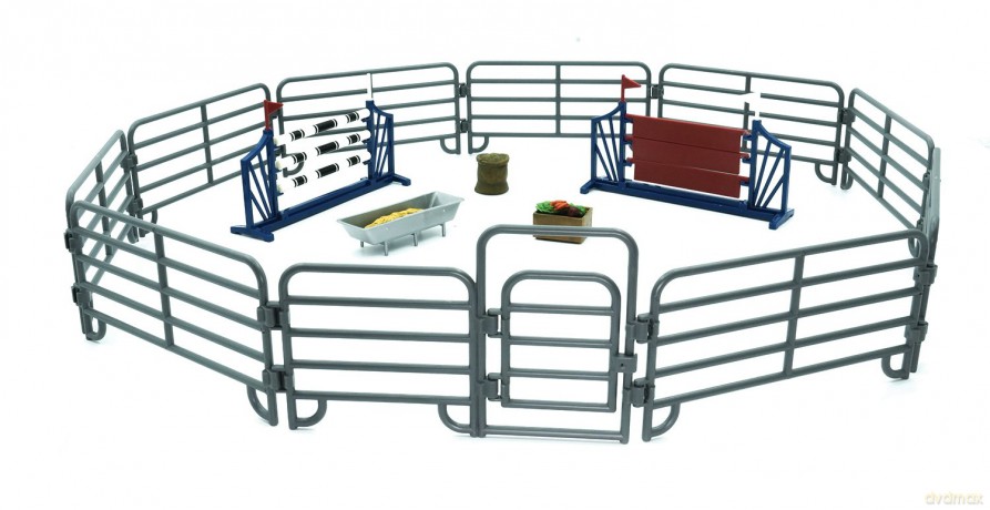 Mojo - Horse riding ring - Farm life, 15 pieces (MJ-380062) [FIGURKA]