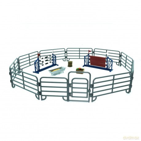 Mojo - Horse riding ring - Farm life, 15 pieces (MJ-380062) [FIGURKA]