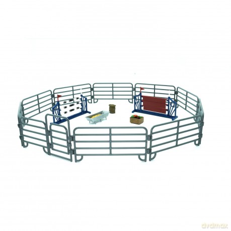 Mojo - Horse riding ring - Farm life, 15 pieces (MJ-380062) [FIGURKA]