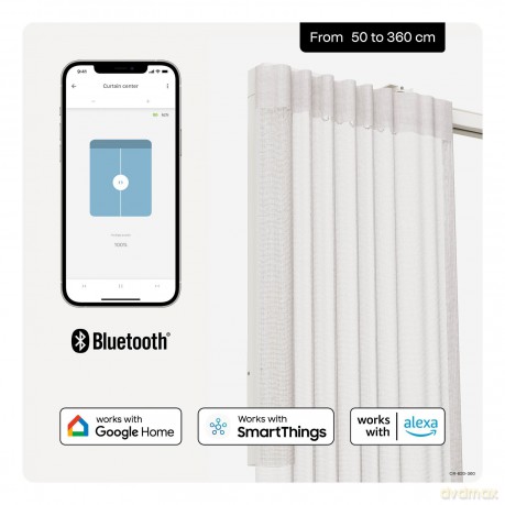 MotionBlinds - Motorized Curtain Rail