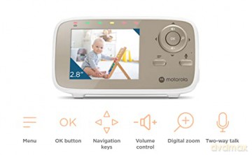 MOTOROLA - Baby Monitor VM483 Video