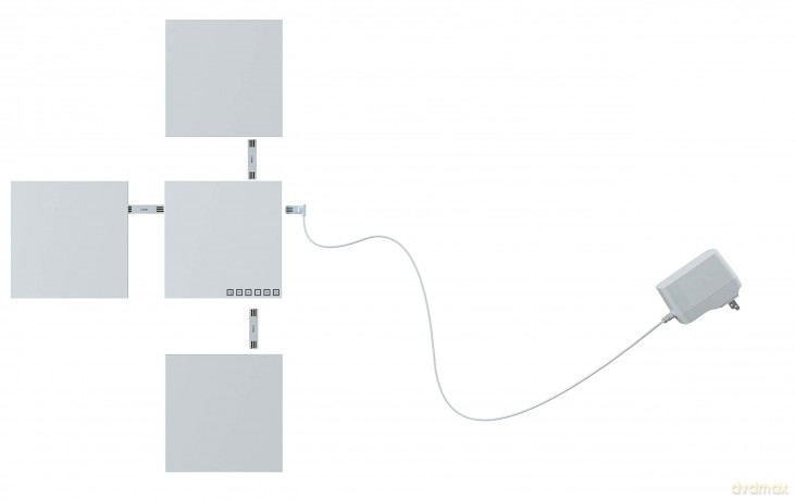 Nanoleaf - Canvas Starter Kit - 4 Panels