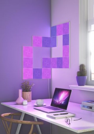 Nanoleaf - Canvas Starter Kit - 9 Panels