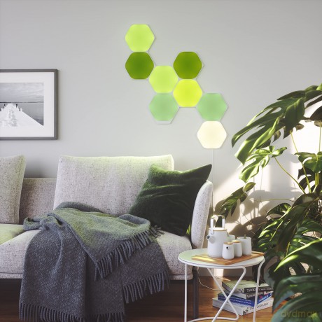 Nanoleaf - Shapes - Hexagons Expansion Pack - 3 Panels