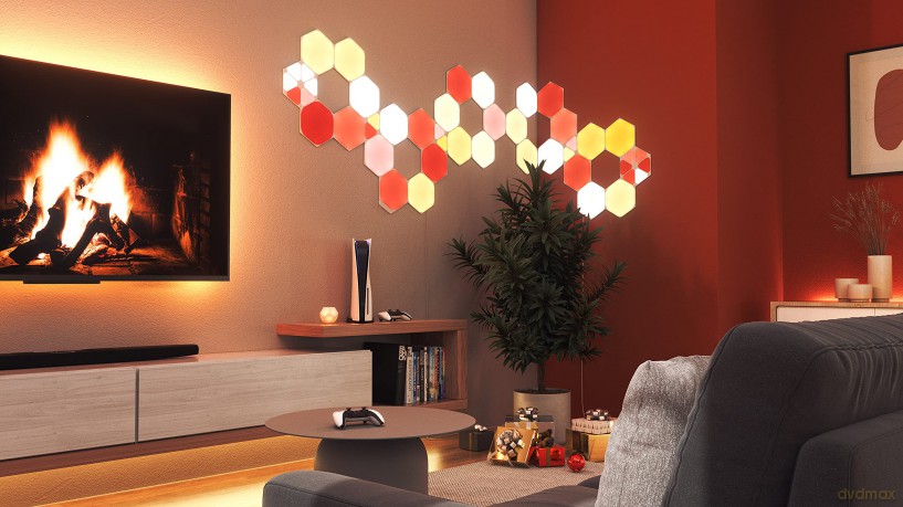 Nanoleaf - Shapes - Hexagons Expansion Pack - 3 Panels