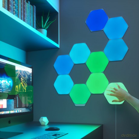Nanoleaf - Shapes - Hexagons Expansion Pack - 3 Panels