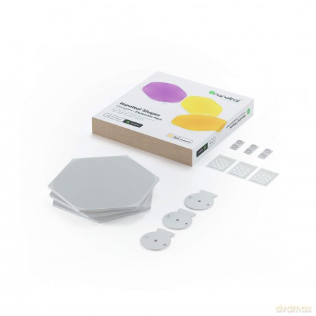 Nanoleaf - Shapes - Hexagons Expansion Pack - 3 Panels