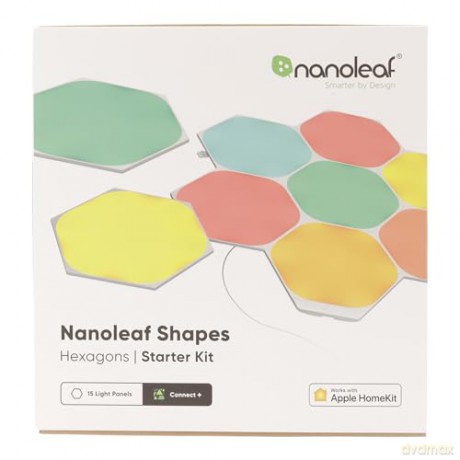 Nanoleaf - Shapes - Hexagons Starter Kit - 15 Panels