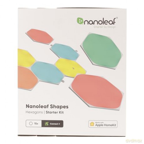 Nanoleaf - Shapes - Hexagons Starter Kit - 15 Panels