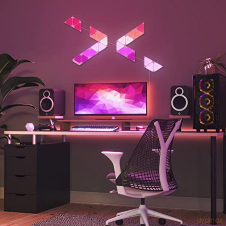 Nanoleaf - Shapes - Triangles Mini Expansion Pack - 10 Panels