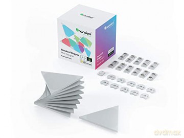 Nanoleaf - Shapes - Triangles Mini Expansion Pack - 10 Panels