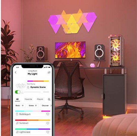 Nanoleaf - Shapes - Triangles Starter Kit - 15 Panels
