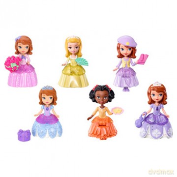 MATTEL Barbie Disney Księżniczka Zosia First Lalka Asort WB8 [ZABAWKA]