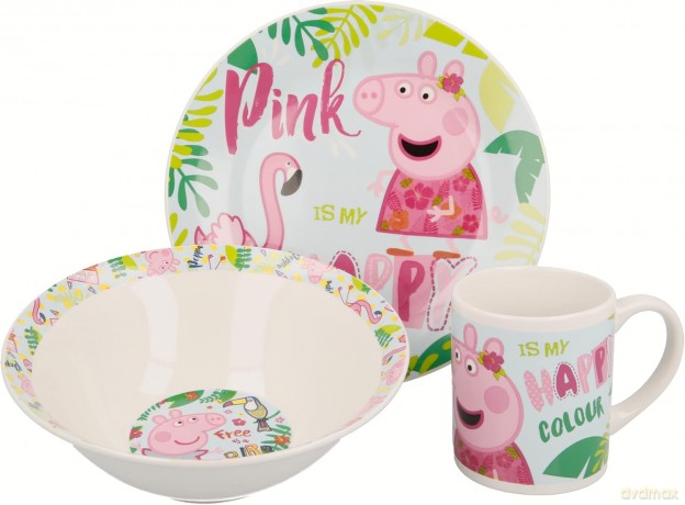 Peppa Pig - 3 pcs. Gift Set (20165) [FIGURKA]