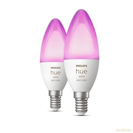 Philips Hue - E14 2-Pack Bulb - White and Color Ambiance