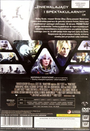 Prometeusz [DVD]