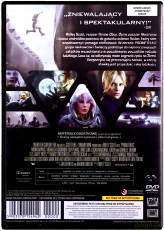 Prometeusz [DVD]