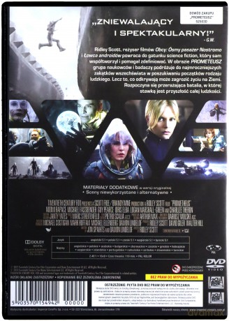 Prometeusz [DVD]