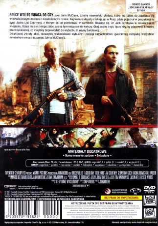 Szklana pułapka 5 [DVD]