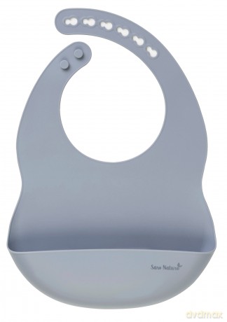SARO Baby - Nordic Silicone Bib Blue (SAO17487)