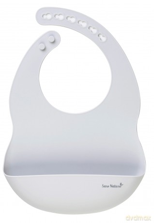 SARO Baby - Nordic Silicone Bib Grey (SAO17484)