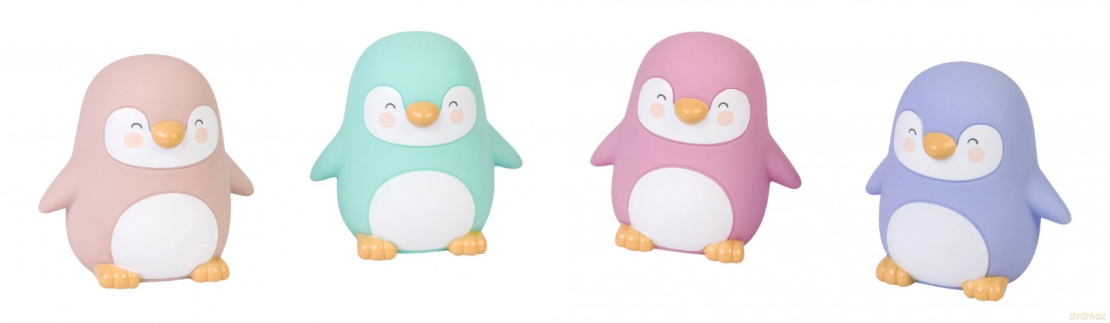 SARO Baby - Penguins Party Bath Toys Multicolored (SAO0376)