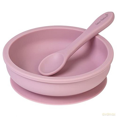 SARO Baby - Silicone Food Set 3 pieces Pink (SAO17412)