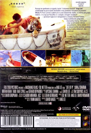 Życie Pi [DVD]