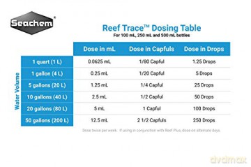 SEACHEM - Reef Trace 250Ml - (159.1135)