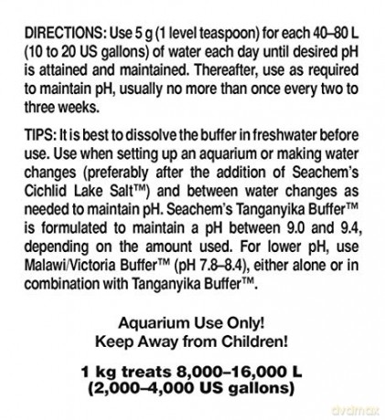 SEACHEM - Tanganyika Buffer 1Kg - (159.5170)