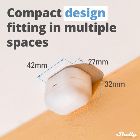 Shelly - BLU Motion Sensor: Elevate Your Smart Home Security