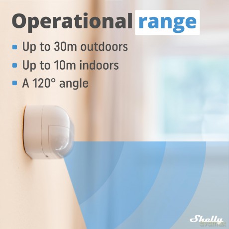 Shelly - BLU Motion Sensor: Elevate Your Smart Home Security