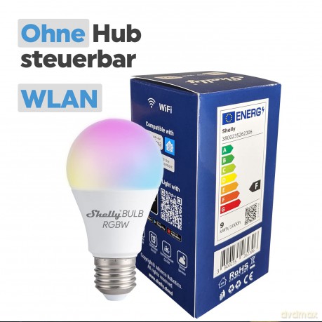 Shelly - DUO RGBW Smart WiFi bulb