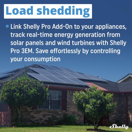 Shelly - Pro 3EM Switch Add-On - Expand Your Control with 2A Potential-Free Relay