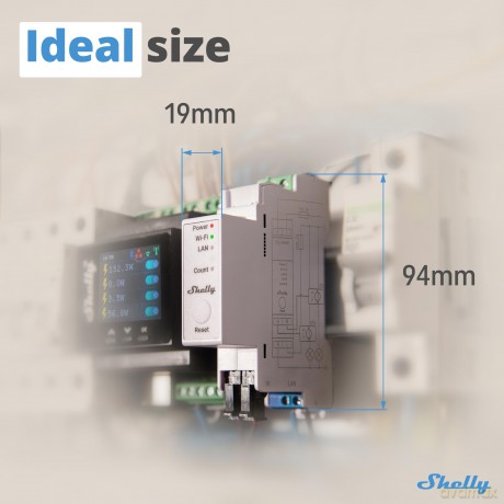 Shelly - Pro EM 50A - Smart Energy Meter