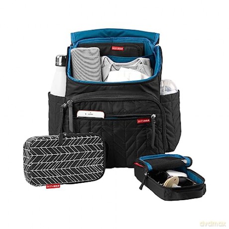 Skip Hop - Forma Changing Backpack - Jet black