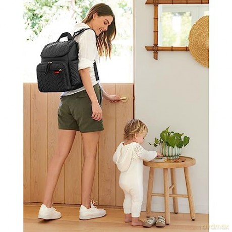 Skip Hop - Forma Changing Backpack - Jet black
